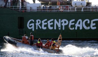 В России деятельность Greenpeace признали "нежелательной"
