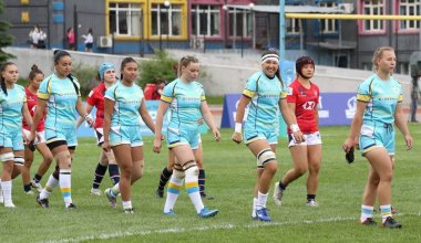 Женская сборная Казахстана по регби вышла в финал чемпионата Азии