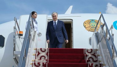 Токаев прилетел в Кыргызстан для участия в саммите Центральная Азия - ЕС