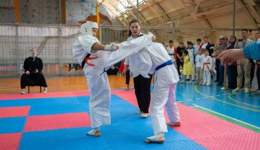 Международный турнир по карате при поддержке фонда "Халык" прошёл в Алматы