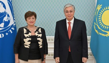Президент Казахстана принял директора-распорядителя МВФ