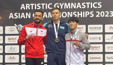 Казахстанский гимнаст стал чемпионом Азии-2023
