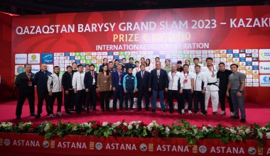 Дзюдоисты Казахстана завершили Grand Slam с 7 медалями