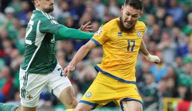 Сборная Казахстана по футболу сенсационно обыграла Северную Ирландию
