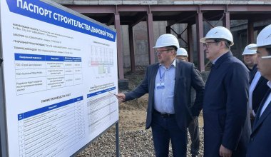 Министр Саткалиев посетил ТЭЦ в Петропавловске