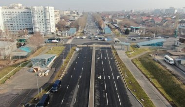 В Алматы временно ограничат движение по одному из проспектов