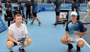 Казахстанский теннисист Андрей Голубев выиграл парный турнир в Австрии