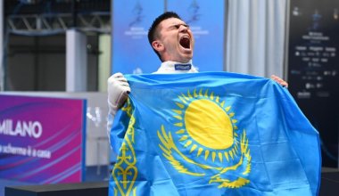 Впервые в истории казахстанец выиграл медаль на ЧМ по фехтованию
