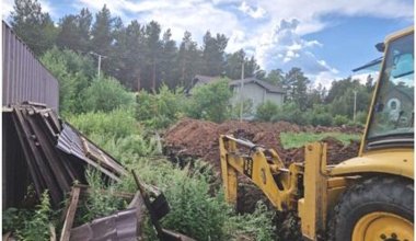 В Акмолинской области рабочего насмерть завалило землёй в траншее