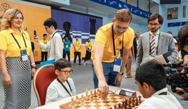 Как в Актау проходит чемпионат мира по шахматам среди школьных команд
