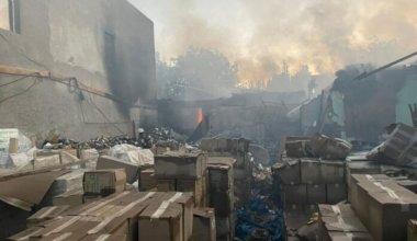 Есть погибшие: в Шымкенте произошел пожар