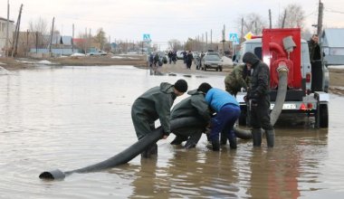 Количество паводкоопасных населённых пунктов увеличилось в Казахстане
