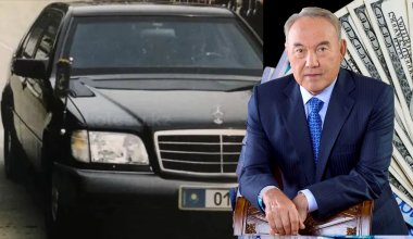 За 222 млн тенге продают "эксклюзивную первую машину" Назарбаева
