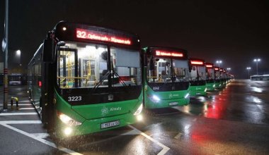 Стоимость проезда в автобусах Алматы повысили