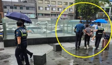 В Корее казахстанка напала с ножом на водителя автобуса
