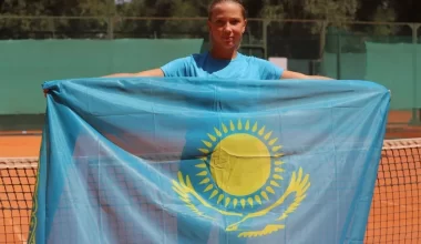 14-летняя казахстанка выиграла престижный турнир по теннису в Бельгии