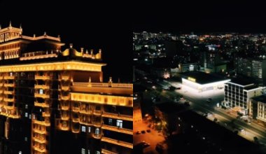 "Пир во время чумы": в Актау возмутились ночной иллюминацией во время проблем с электричеством