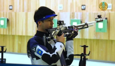 Казахстанский стрелок завоевал лицензию на участие в олимпиаде в Париже