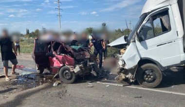 Погибли пять человек: страшная авария произошла в Кызылординской области