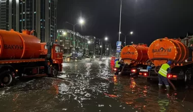 Женис Касымбек извинился перед горожанами за очередной потоп после дождя в Астане