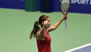 Теннисистка Куламбаева впервые в карьере вышла в полуфинал турнира WTA 125