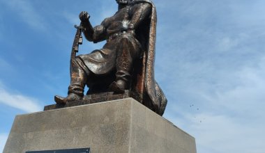 Памятник хану Кенесары открыли в Жамбылской области