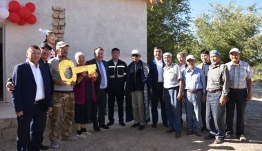 Помощь от «Казфосфат»: сельчане Туркестанской области получили жилье