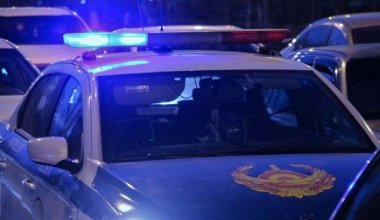 В Костанае полицейская машина повредила три автомобиля