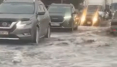 Еще один город Казахстана затопило после дождя