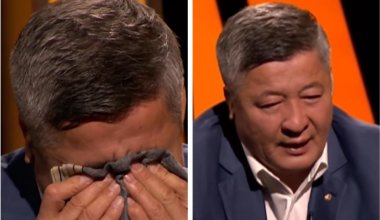Скандальный депутат Турлыханов расплакался во время передачи (видео)