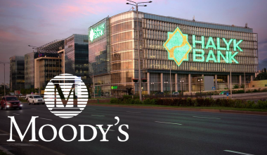 Moody's повысило прогноз Halyk Bank на позитивный