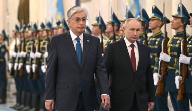 Торжественная церемония: как встретили Путина в Акорде