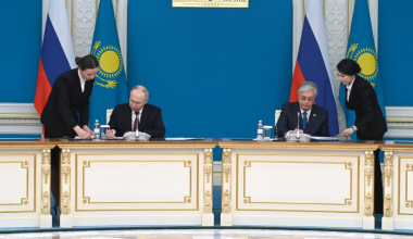 Какие документы подписали Касым-Жомарт Токаев и Владимир Путин