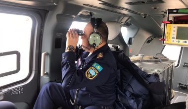 С земли и с воздуха: для поисков 7-летней девочки павлодарские спасатели привлекли вертолет
