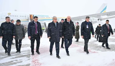 Токаев прилетел в Минск для участия в сессии ОДКБ