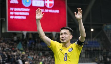 Супергол казахстанского футболиста выиграл в голосовании от УЕФА