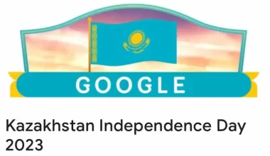 Google обновила лого в честь Дня Независимости Казахстана