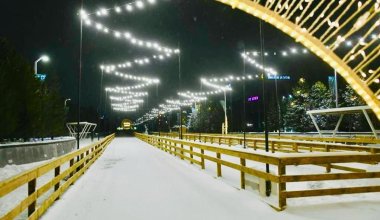 Линейный каток откроется в Центральном парке Астаны