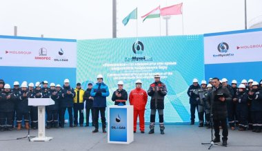 В Казахстане ввели в эксплуатацию газовое месторождение Рожковское
