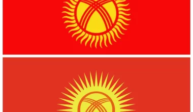 В Кыргызстане официально сменили флаг