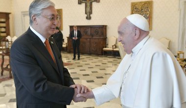 Президент Казахстана встретился с Папой Римским в Ватикане