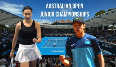 Australian Open Junior Championships: двое казахстанцев примут участие в турнире