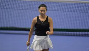 Казахстанская теннисистка дебютировала на юниорском Australian Open