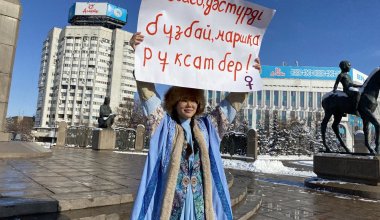 Активистка обратилась к акимату Алматы
