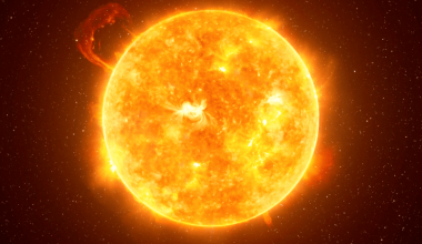 На солнце выявили крупнейшую за последние пять лет вспышку