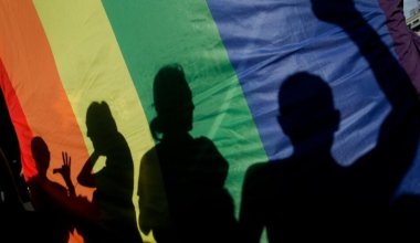 "Ритуал изгнания ЛГБТ" провели участники Желтоксана в Алматы