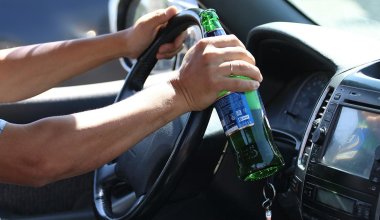 В Акмолинской области аким попался пьяным за рулем