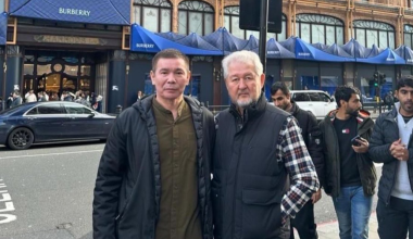 Бергей Рыскалиев и Аслан Мусин замечены в Лондоне
