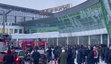 Пожар произошёл в аэропорту Нурсултан Назарбаев в Астане - людей эвакуировали