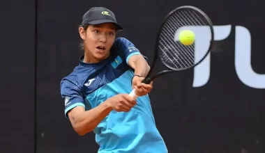 16-летний казахстанский теннисист взлетел в рейтинге